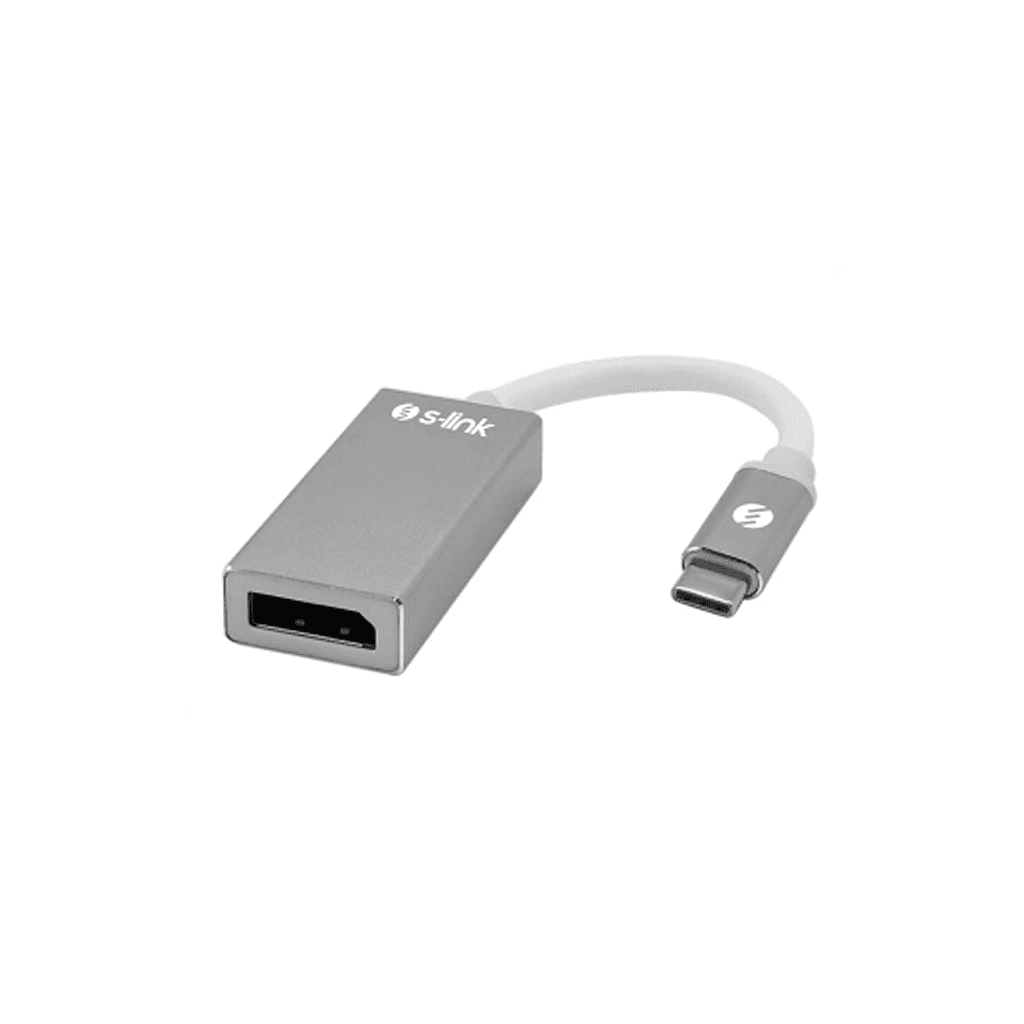 S-LINK SL-USB-C74, Type-C to DISPLAY PORT (DP) Metal, Çevirici