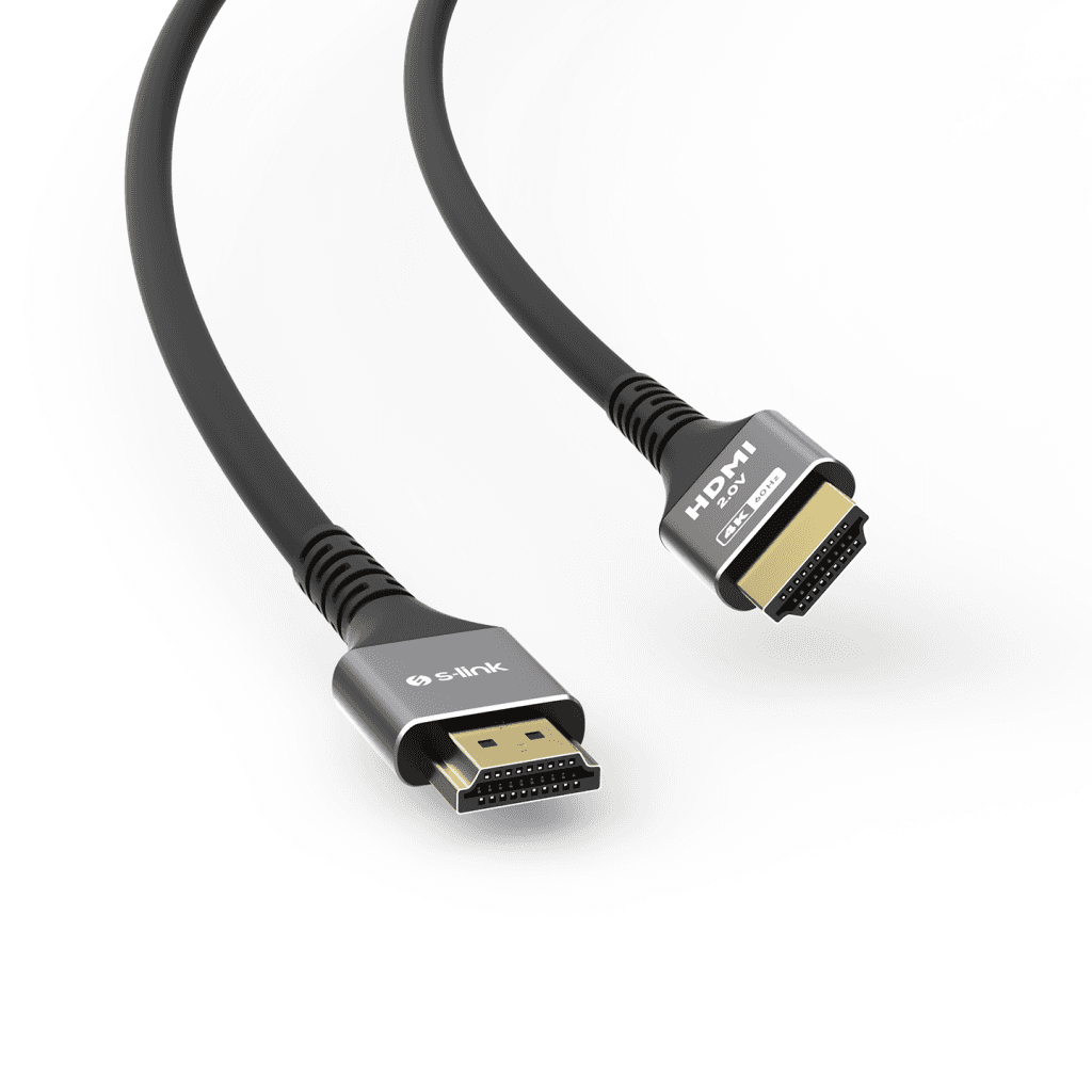 S-LINK SLX-HD4K015, 4K UHD, HDMI v2.0, 1.5mt. 60Hz. Metal UÇlu, Kablo