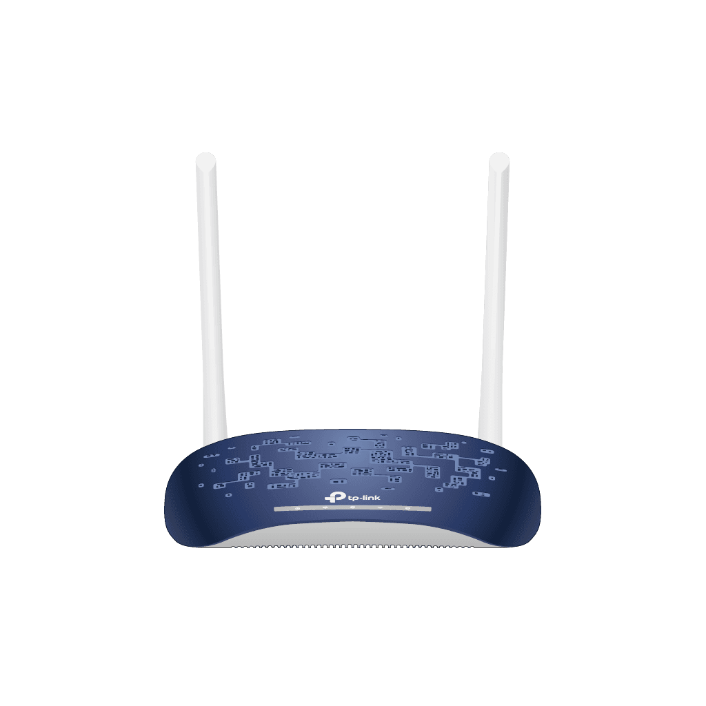 TP-LINK TD-W9960, 4 Port, 2.4Ghz Wifi, 300Mbps, 2xAnten, VDSL2, ADSL2+ MODEM