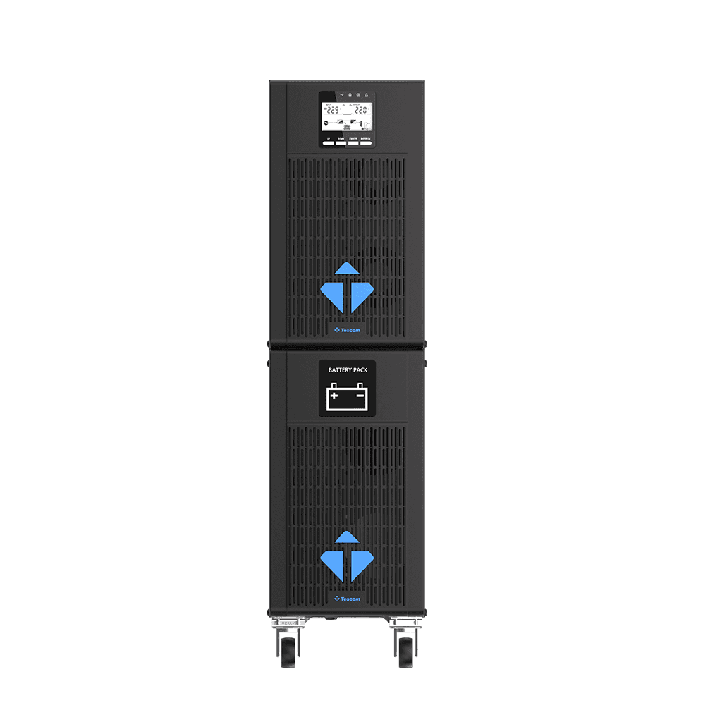 TESCOM NeoLine 110, 10 KVA Online 1F/1F UPS,  (900040127) (16x9A Akü)
