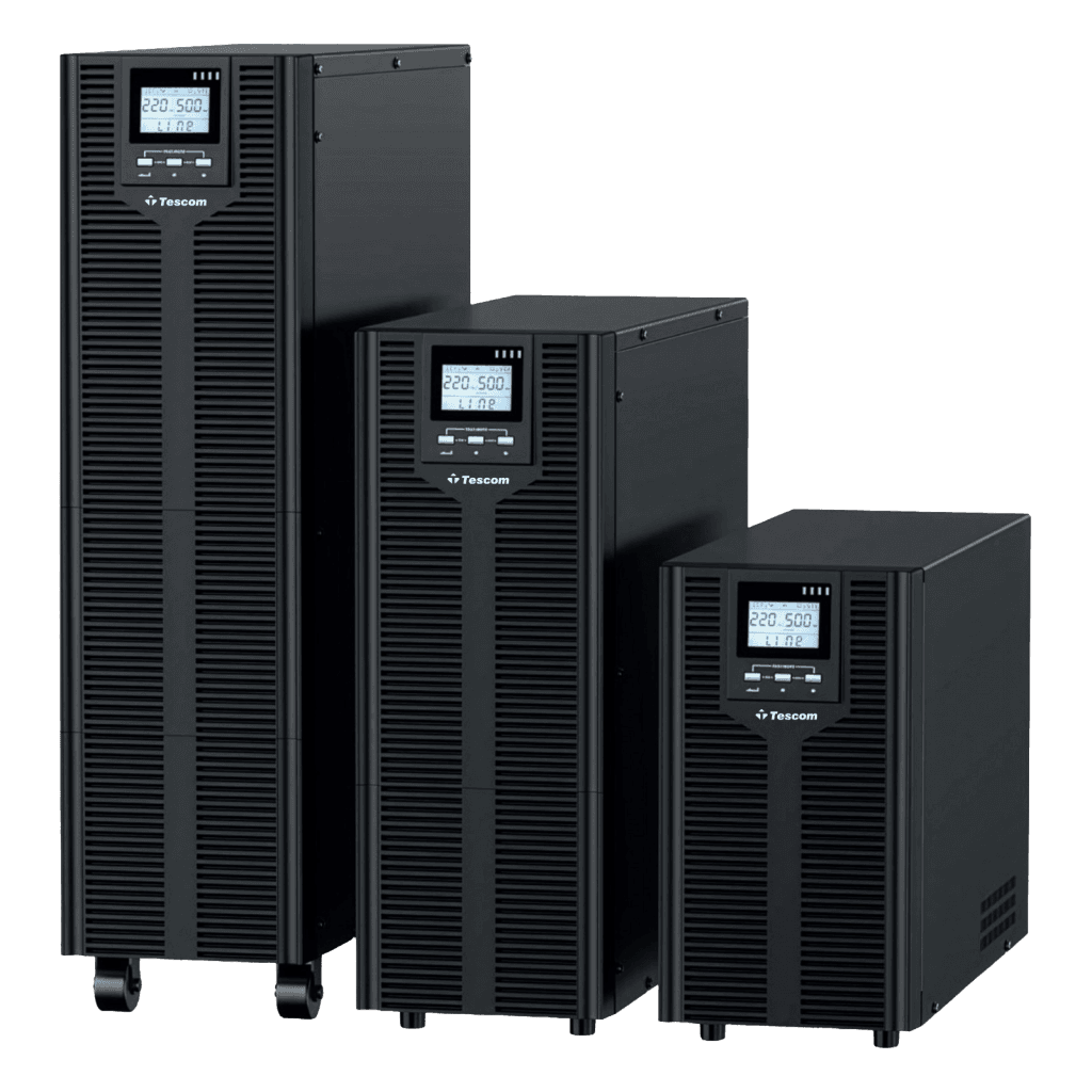 TESCOM Teos+ 15 KVA Online 3F/1F UPS (900960165) (20x7A Akü)
