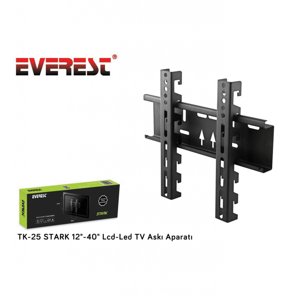 EVEREST TK-25,  12"- 40" TV Duvar Askı Aparatı