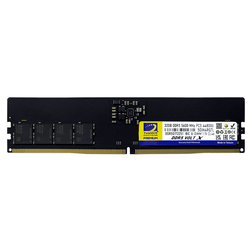 TwinMOS TMD532GB5600U46WO, VoltX, 32GB, DDR5,  5600MHz, CL46, 1.1V Desktop Ram