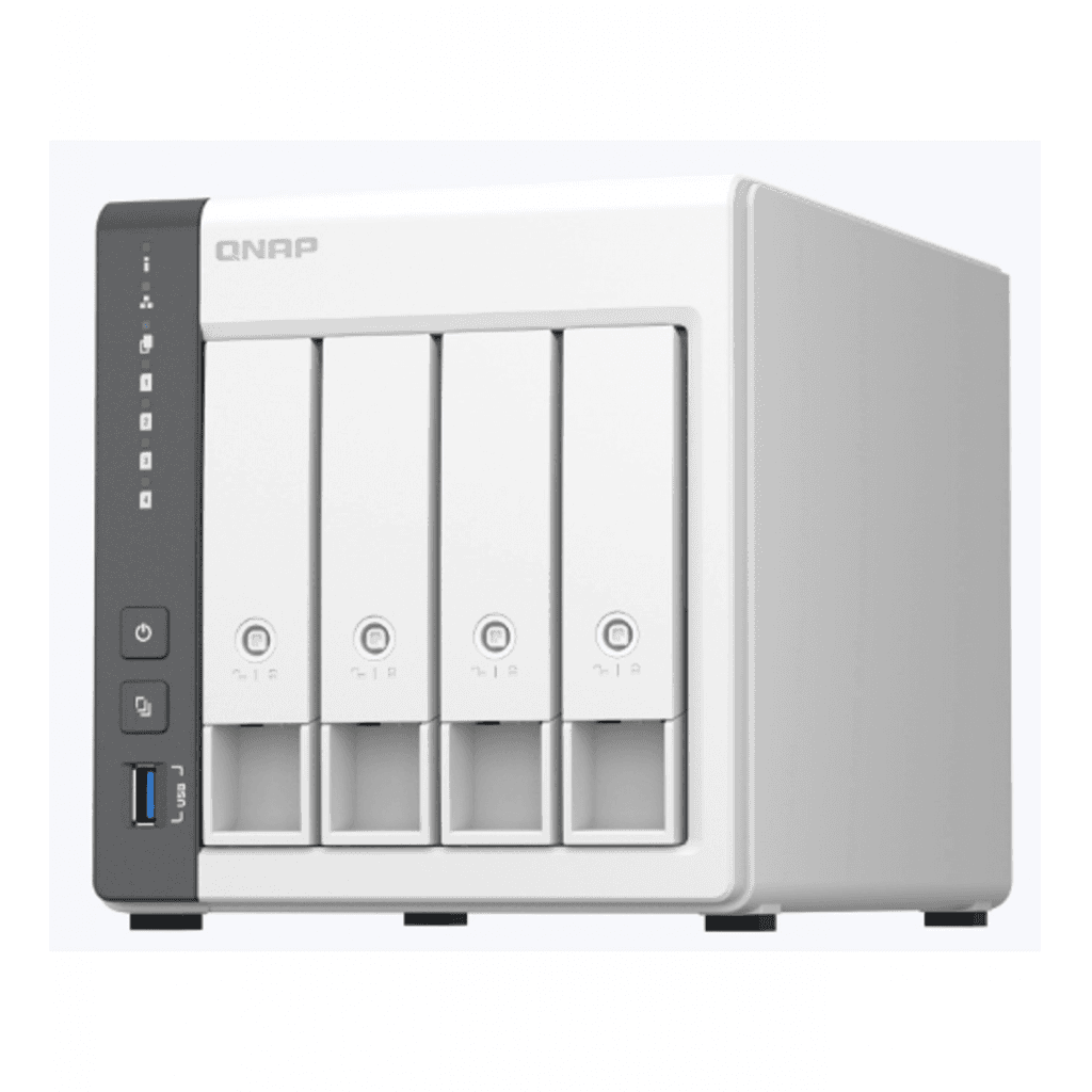 QNAP TurboNAS TS-433-4G, 4Gb Ram, 4xYuvalı, Tower NAS