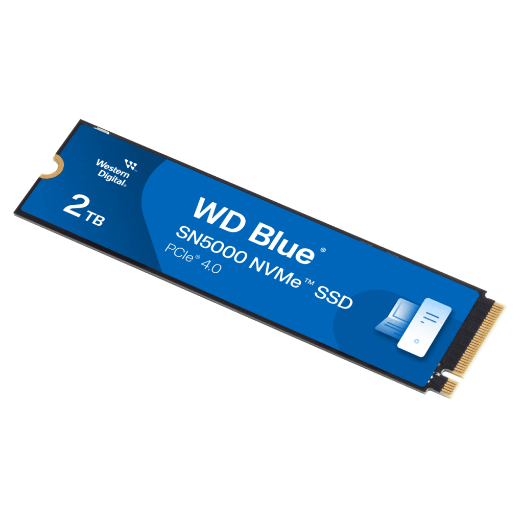 WD Blue SN5000, WDS200T4B0E, 2TB, 5150/4850 Gen4, NVMe PCIe M.2 2280,  SSD