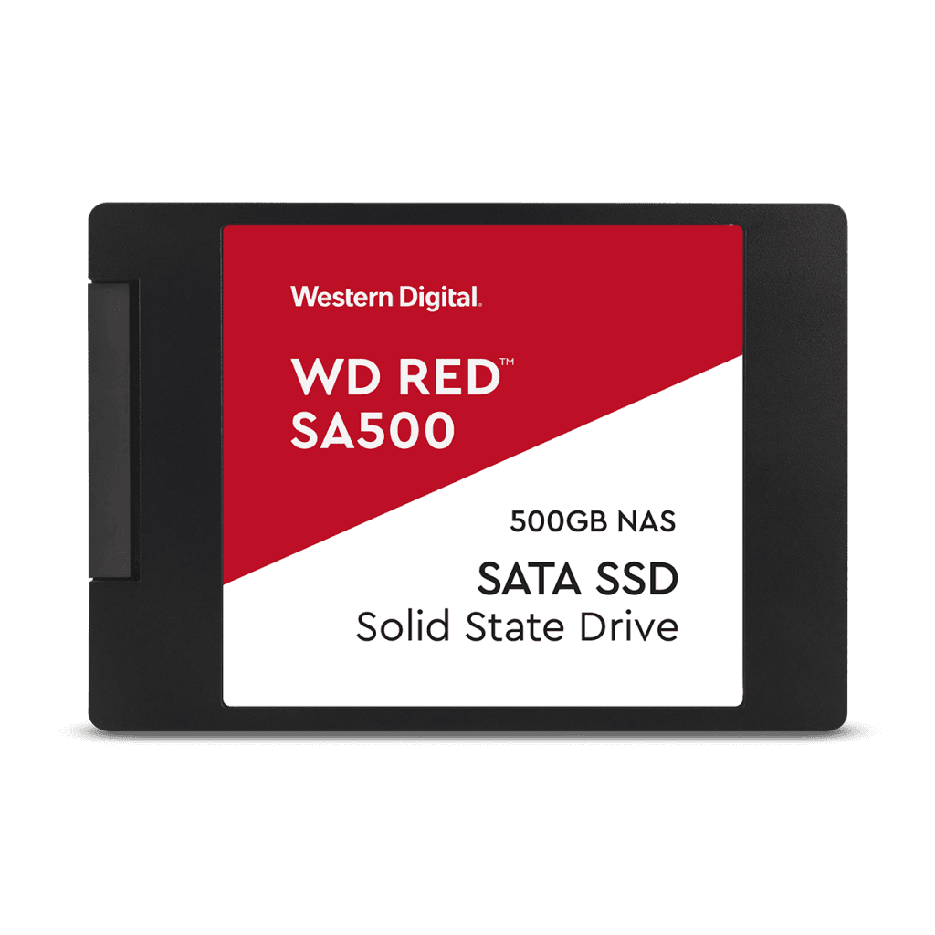 WD Red SA500, WDS500G1R0A, 500GB, 560/530, SERVER ve NAS iÇin Enterprise, 2,5" SATA, SSD