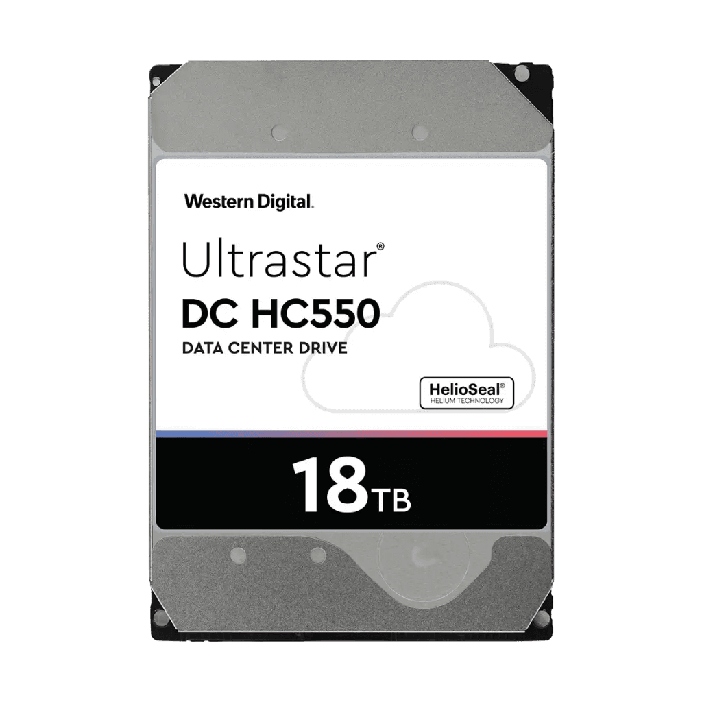 WD ULTRASTAR, WUH721818ALE6L4, 3.5", 18TB, 512Mb, 7200 Rpm, 7/24 Enterprise, DATA CENTER-GÜVENLİK-NAS-SERVER, HDD (DC HC550) (0F38459) (Türkiye Distribütörü Garantili)