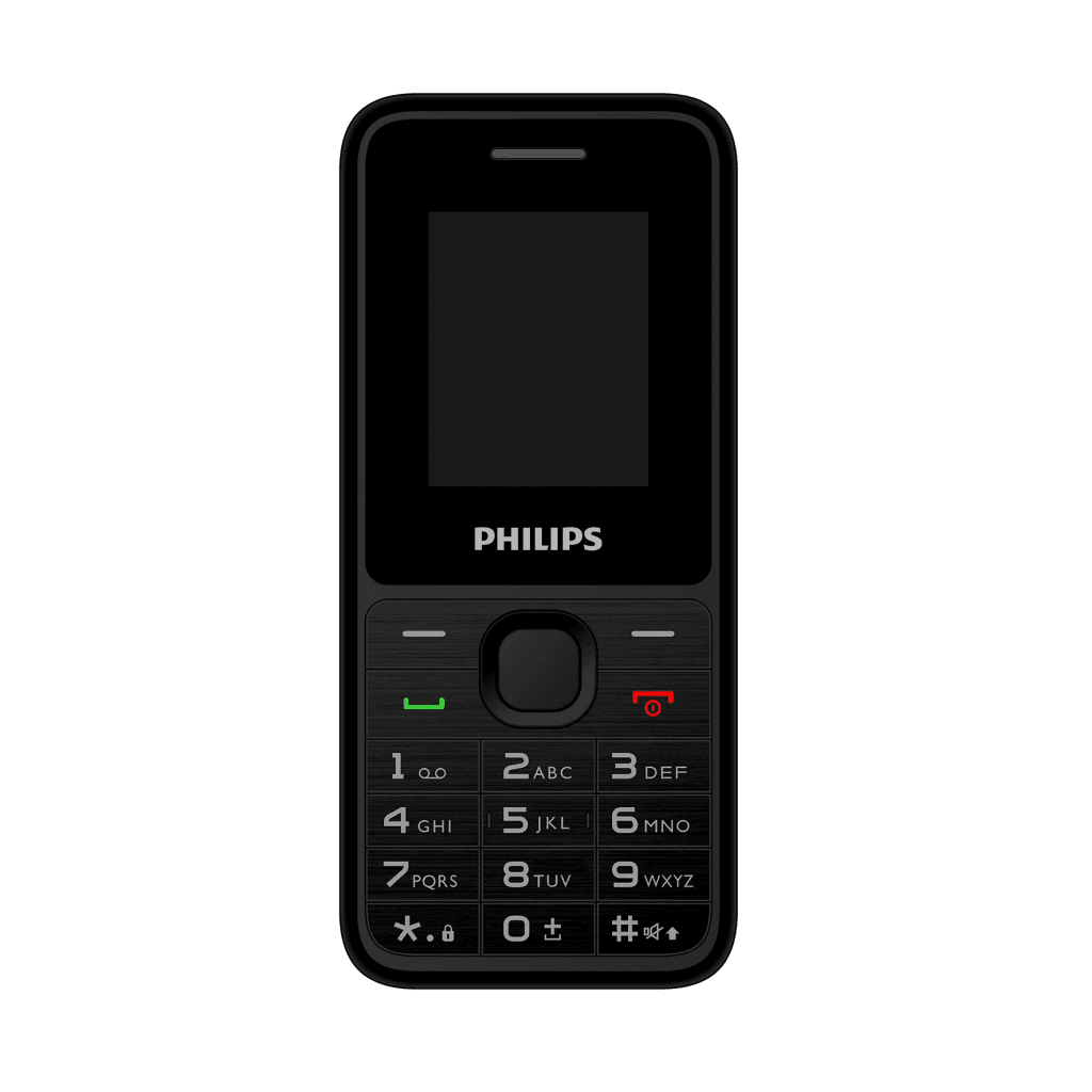 PHILIPS Xenium E2125, 32Mb, Siyah, 32Mb Ram, 1,77inc Ekran, 4G Çift Sim Deste─şi, FM Radyo, 1700mAh Pil, El Feneri, Türkiye KVK Garantili