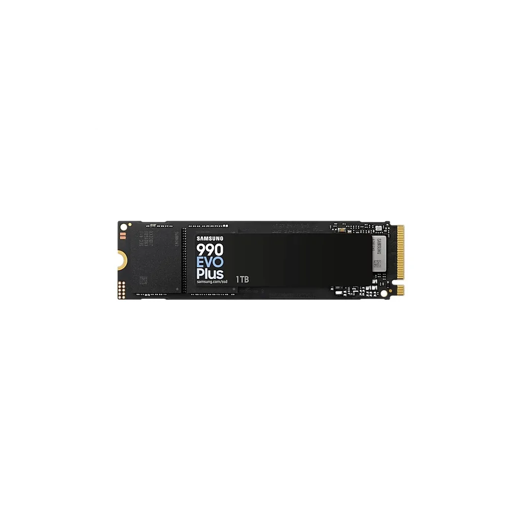 SAMSUNG MZ-V9S1T0BW, 990 EVO PLUS, 1TB, 7150/6300, Gen4, NVMe PCIe M.2 2280, SSD (Türkiye Distribütörü Garantili)