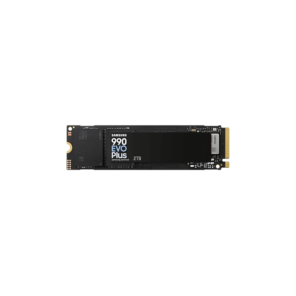 SAMSUNG MZ-V9S2T0BW, 990 EVO PLUS, 2TB, 7250/6300, Gen4, NVMe PCIe M.2 2280, SSD (Türkiye Distribütörü Garantili)