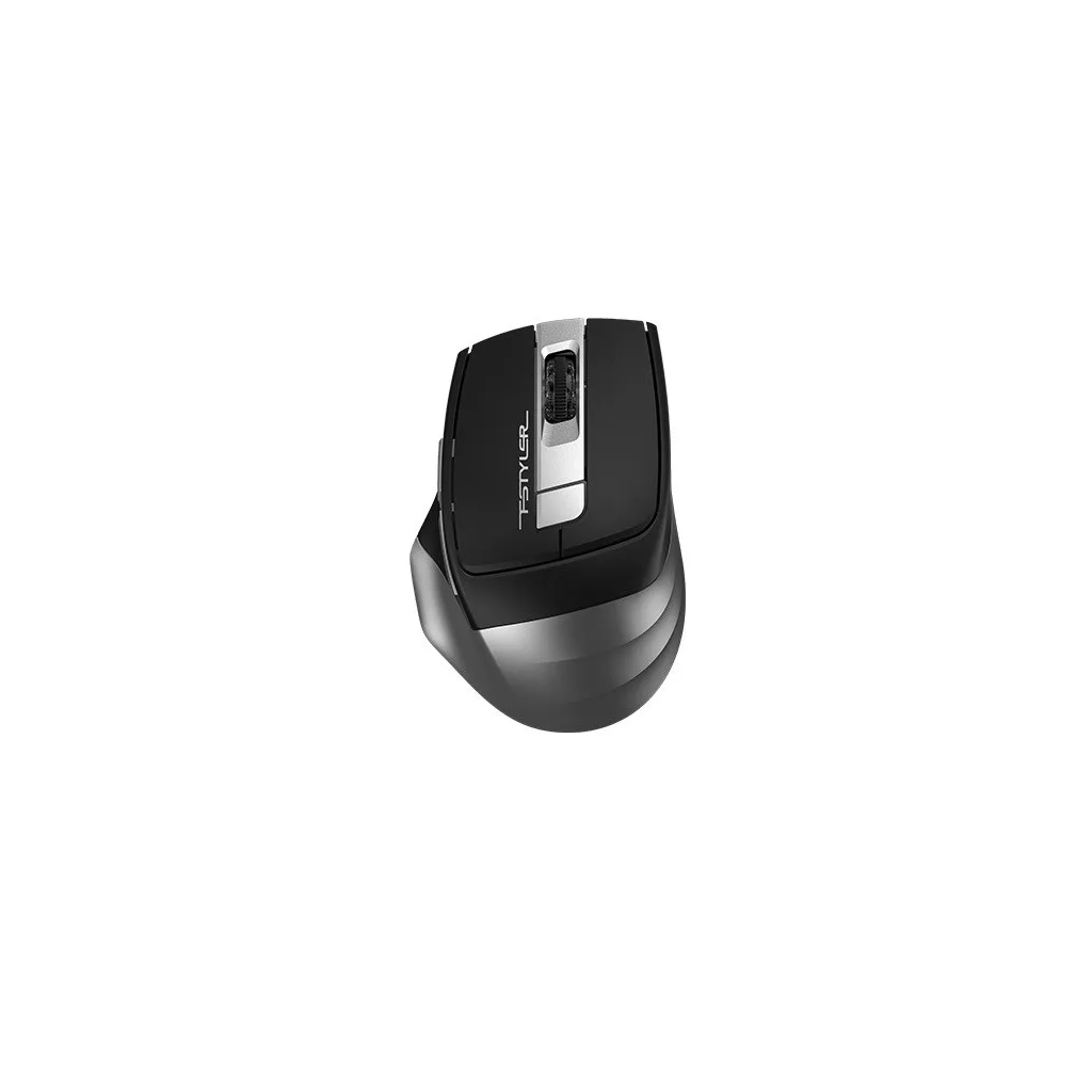 A4 TECH FB35, Grey, FSTYLER, BLUETOOTH, 2,4Ghz Kablosuz, Optik Mouse, 10-15Metre, 6 Buton, Nano Alıcı