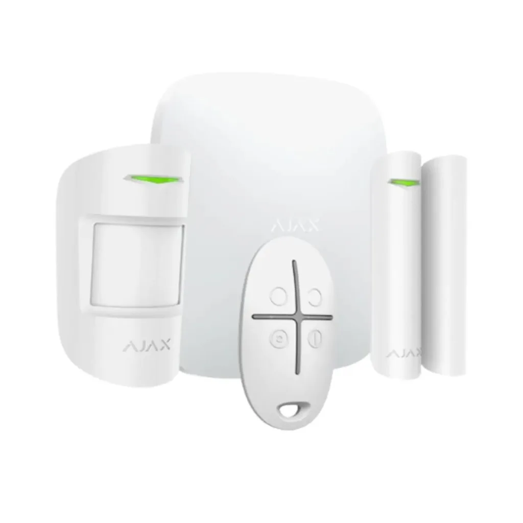 AJAX  StarterKit 4G, Kablosuz, Alarm Kiti, BEYAZ